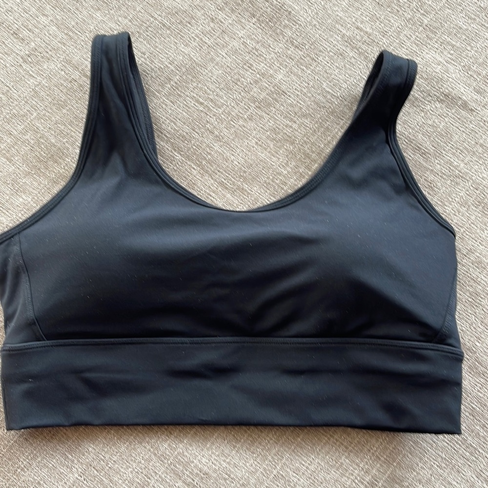 Zyia Black Neon Tape Luxe Bra